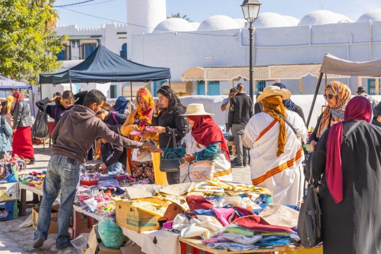 Houmt,Souk,,Djerba,,Medenine,,Tunisia.,March,16,,2023