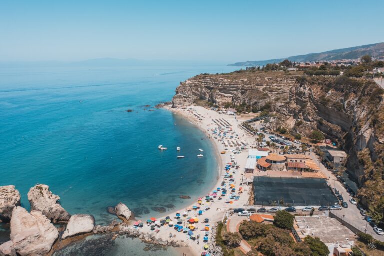 Tropea,City,In,Calabria,Near,The,Mediterranean,Sea